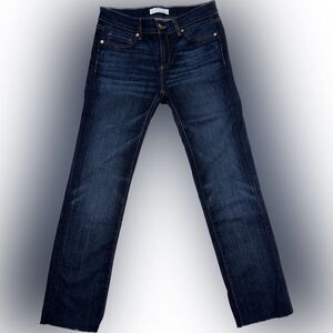 Blue Straight-Leg Jeans from Loft